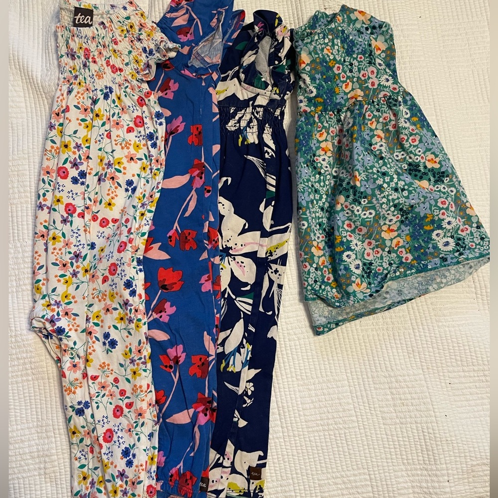 Tea Collection Romper Bundle 12-18m